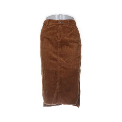 Kjol (Brun) från Dilvin Basic Bomull, Polyester