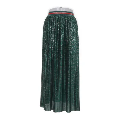 Långkjol (Grön, Guldfärgad, Röd) från CoCouture