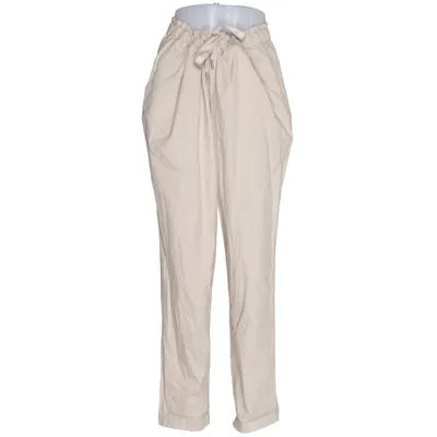 Broek (Beige) van Live Katoen, Elastaan, Lyocell