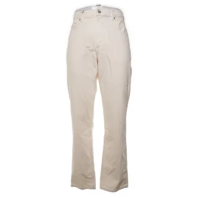 Jeans (Vit) från SANDÖ Bomull
