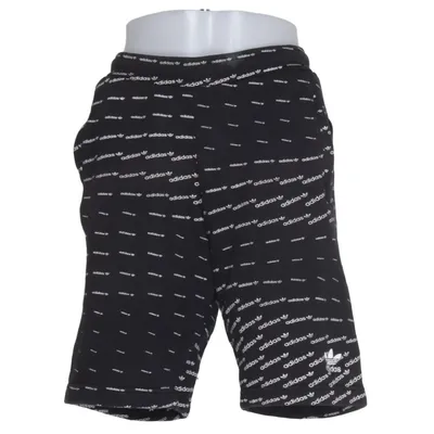 Sweat shorts (Black, White) from Adidas Originals Cotton