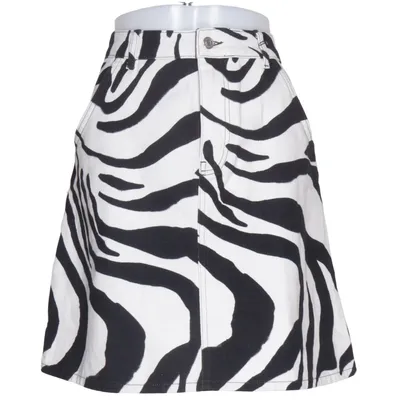 Jeanskjol (Svart, Vit) från ASOS Design Bomull