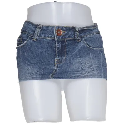 Jeanskjol (Blå) från Nice Denim Bomull, Polyester
