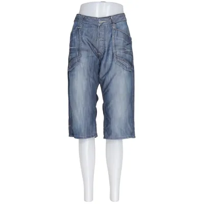 Short en jean (Bleu) de Bragg Coton, Polyester