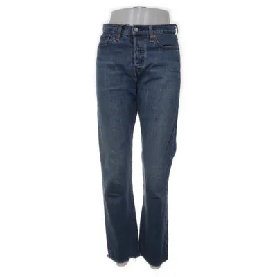 Jeans (Blå) från Levi Strauss & Co Bomull, Elastan