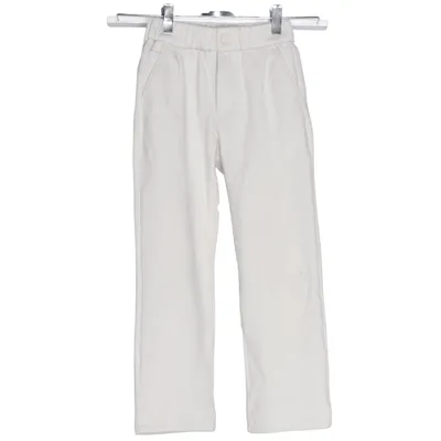 Chinos (Beige) van Zara Katoen, Elastaan, Polyester