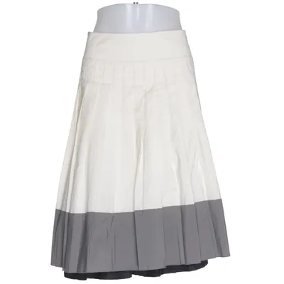 Rok (Wit, Grijs, Zwart) van Turnover Acetaat, Katoen, Cupro, Polyester