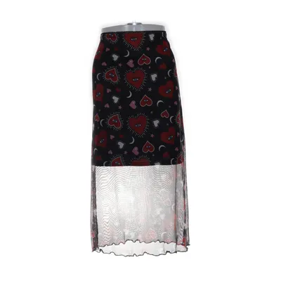 Kjol (Svart, Röd, Flerfärgad) från Hell Bunny Elastan, Polyester