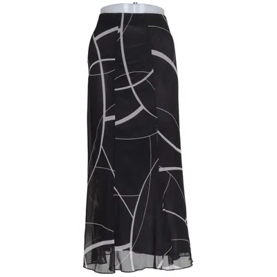 Strandrok (Zwart, Wit) van Rosa Polyester
