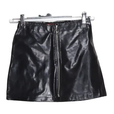 Leren rok (Zwart) van Chief