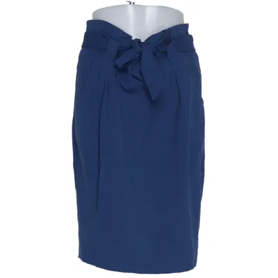 Kjol (Blå) från Ichi Elastan, Polyester, Viskos