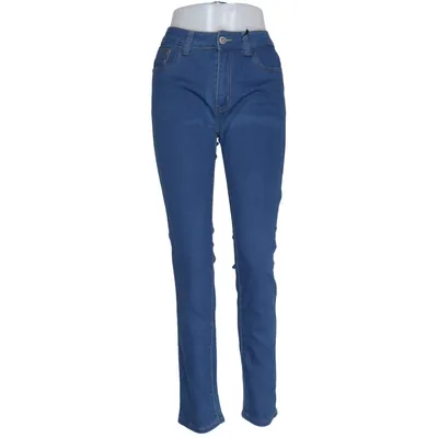 Jeans (Blue) from Miss Natalie Cotton, Elastane, Polyester