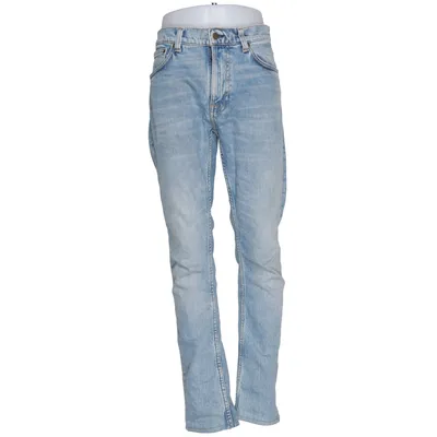 Jeans (Lean Dean Cloud Blue) från Nudie Jeans Bomull, Elastan