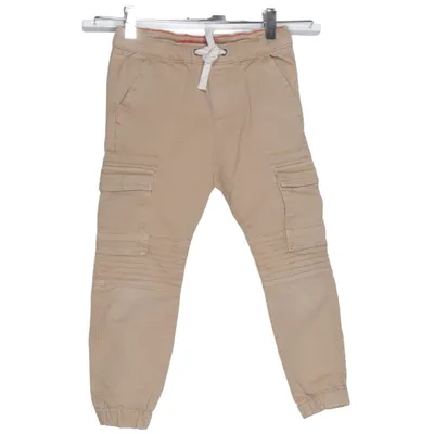 Cargo pants (Carrot) from Okaïdi Cotton, Elastane