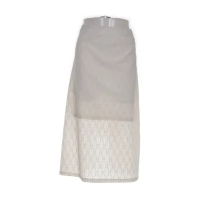 Maxi rok (Wit) van Pieces