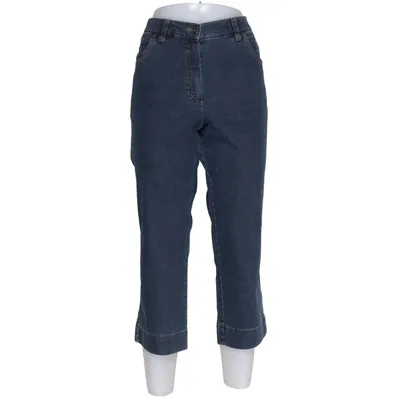 Spijkerbroek (Blauw) van Kj Brand Katoen, Elastaan