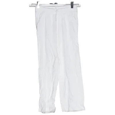 Broek (Wit) van Lager 157 Linnen, Viscose