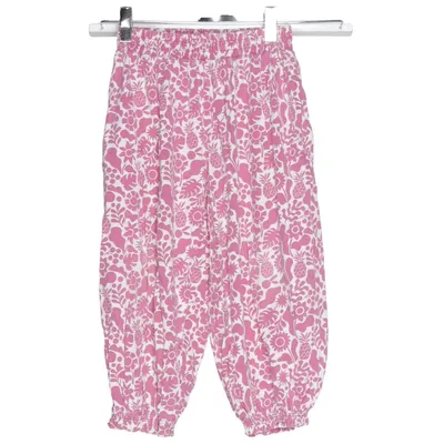 Pantalon (Rose, Blanc) de Miniboden Coton, Modal