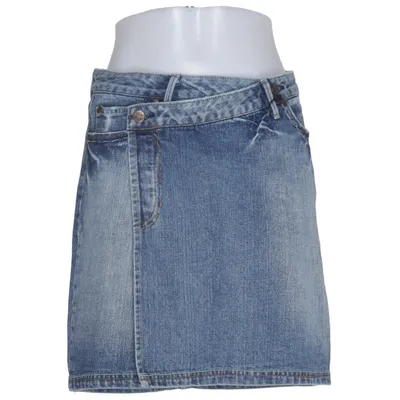 Denim skirt (Blue) from Colours Of The World Cotton