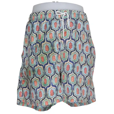 Zwemshort (Blauw, Meerkleurig) van Antica Sartoria Polyester