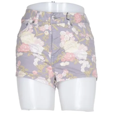 Short en jean (Gris, Multicolore) de H&M Conscious Collection Élasthane, Coton biologique