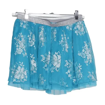 Tule rok (Blauw) van Justice Metallvezel, Polyamide, Polyester, Viscose