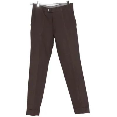 Kostymbyxor (Brun) från Morris Heritage Bomull, Linne