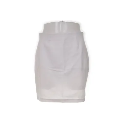 Kjol (Vit) från Adelsten Polyester, Bomull