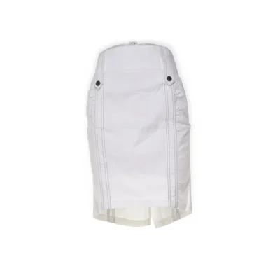 Jupe (Blanc) de Charlotte Russe Coton, Élasthane, Polyester