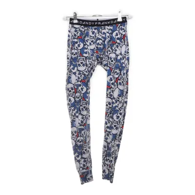 Lange onderbroek (Blauw, Wit) van Frank Dandy Katoen, Elastaan