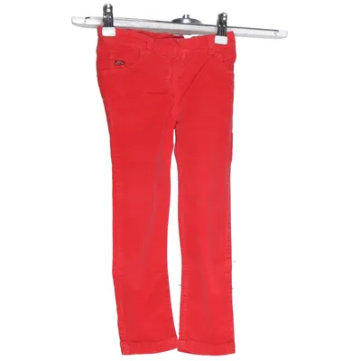 Corduroy pants (Red) from Lili Gaufrette Cotton, Elastane