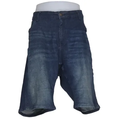 Denim shorts (Blauw) van Identic Man Katoen, Elastaan