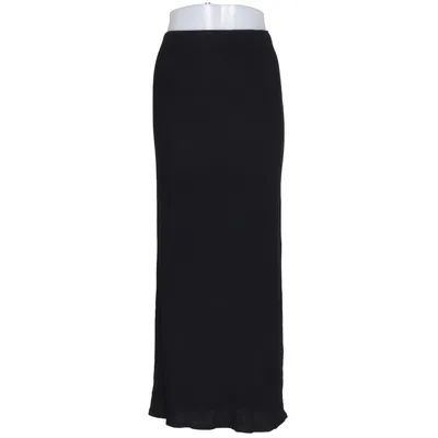 Maxi skirt (Black) from PrettyLittleThing Elastane, Viscose
