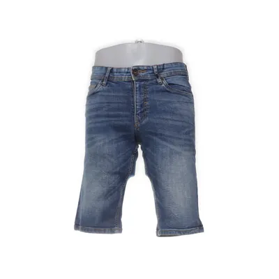 Denim shorts (Blauw) van Smog Katoen, Elastaan