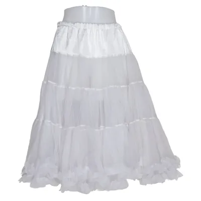 Crinoline skirt (White) from Hell Bunny Polyester