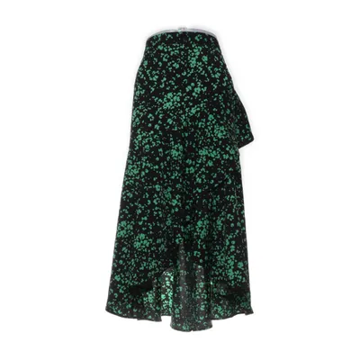 Rok (Zwart, Groen) van Lindex Polyester