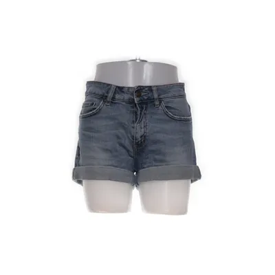 Denim shorts (Blauw) van Denim by Lindex Katoen, Elastaan
