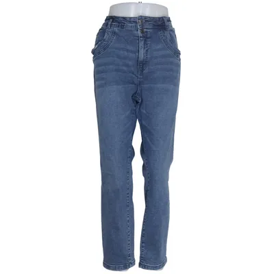 Spijkerbroek (Blauw) van Gina Denim Katoen, Elastaan, Polyester