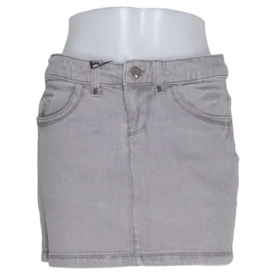 Jupe en jean (Gris) de Colours Of The World Coton, Élasthane