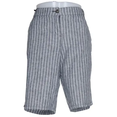 Shorts (Gray, White) from Christian Berg Cotton, Linen
