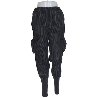 Byxor (Svart, Grå) från Olars Ulla Bomull, Elastan, Linne