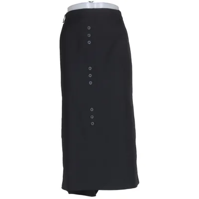 Kjol (Svart) från Marifa Polyester, Ull
