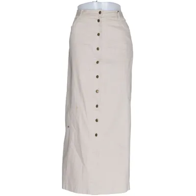 Jupe longue (Beige) de Casual Woman Coton, Élasthane