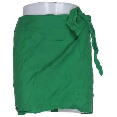 Wrap skirt (Green) from DKNY Cotton, Elastane, Linen