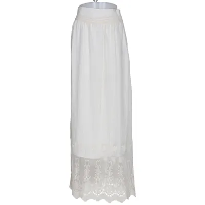 Maxi nederdel (1213) fra Review Polyester, Viscose