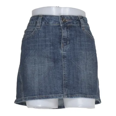 Spijkerrok (Blauw) van Serious Sally Katoen, Elastaan, Polyester