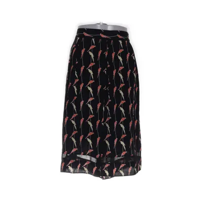 Kjol (Svart, Flerfärgad) från Tu Polyester, Viskos