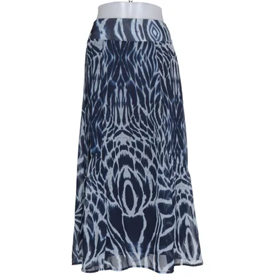 Maxi rok (Blauw, Wit) van Cellbes Polyester