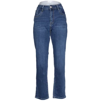 Jeans (Blå) fra Karostar Bomuld, Elastan, Viscose