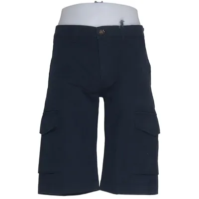 Cargo shorts (Blauw) van Hechter Katoen, Elastaan, Polyester